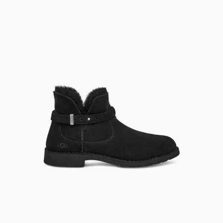 UGG Elisa Black Boots for Women (PGNF81473)